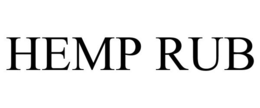 HEMP RUB trademark