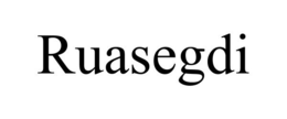RUASEGDI trademark