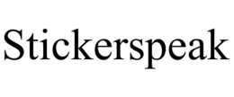 STICKERSPEAK trademark