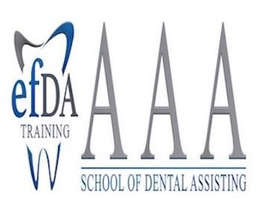 AAA SCHOOL OF DENTAL ASSISTING EFDA TRAINING trademark