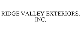 RIDGE VALLEY EXTERIORS, INC. trademark