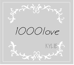 1000LOVE KYLIE trademark