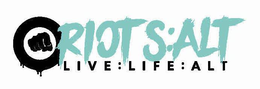 RIOT S:ALT LIVE : LIFE : ALT trademark