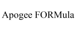 APOGEE FORMULA trademark