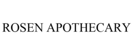 ROSEN APOTHECARY trademark