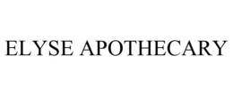 ELYSE APOTHECARY trademark