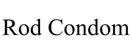 ROD CONDOM trademark
