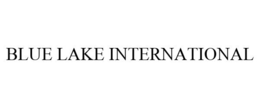 BLUE LAKE INTERNATIONAL trademark