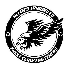ALLEN'S TRADING CO. EAGLE CLAW FASTENERS trademark