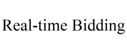 REAL-TIME BIDDING trademark