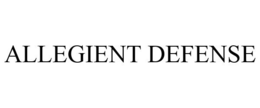 ALLEGIENT DEFENSE trademark
