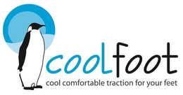COOLFOOT COOL COMFORTABLE TRACTION FOR YOUR FEET trademark