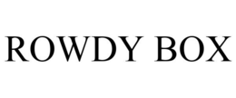 ROWDY BOX trademark