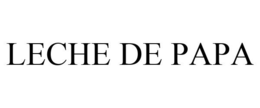 LECHE DE PAPA trademark