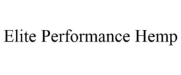 ELITE PERFORMANCE HEMP trademark