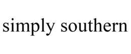 SIMPLY SOUTHERN trademark