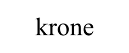 KRONE trademark