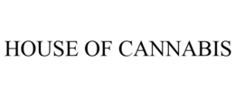 HOUSE OF CANNABIS trademark