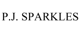 P.J. SPARKLES trademark