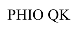 PHIO QK trademark