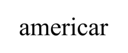 AMERICAR trademark