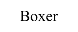 BOXER trademark