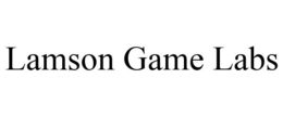 LAMSON GAME LABS trademark