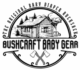 BUSHCRAFT BABY GEAR THE ORIGINAL BABY DIAPER RUCKSACK trademark