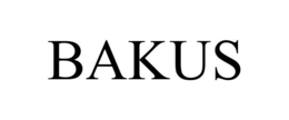 BAKUS trademark