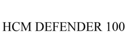 HCM DEFENDER 100 trademark