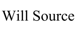WILL SOURCE trademark