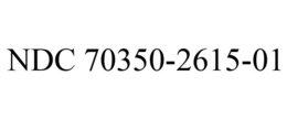NDC 70350-2615-01 trademark