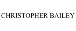 CHRISTOPHER BAILEY trademark