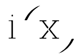 I (X) trademark