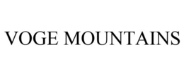 VOGE MOUNTAINS trademark