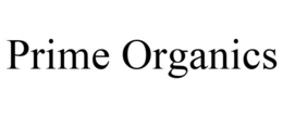 PRIME ORGANICS trademark