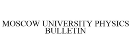MOSCOW UNIVERSITY PHYSICS BULLETIN trademark