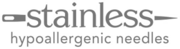 STAINLESS HYPOALLERGENIC NEEDLES trademark