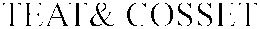 TEAT& COSSET trademark