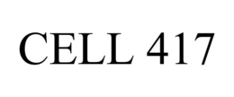 CELL 417 trademark