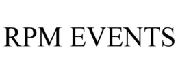 RPM EVENTS trademark