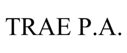 TRAE P.A. trademark