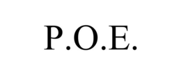 P.O.E. trademark