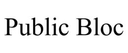PUBLIC BLOC trademark