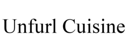 UNFURL CUISINE trademark