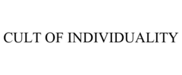 CULT OF INDIVIDUALITY trademark