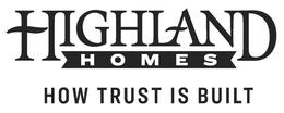 HIGHLAND HOMES HOW TRUST IS BUILT trademark