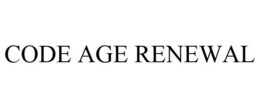CODE AGE RENEWAL trademark