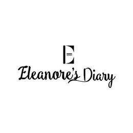 E ELEANORE'S DIARY trademark