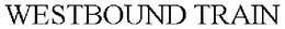 WESTBOUND TRAIN trademark